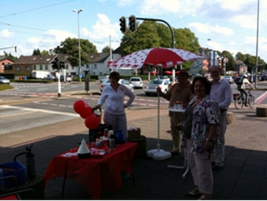 Infostand_SPD_KR_Sued09_Kaffeestand